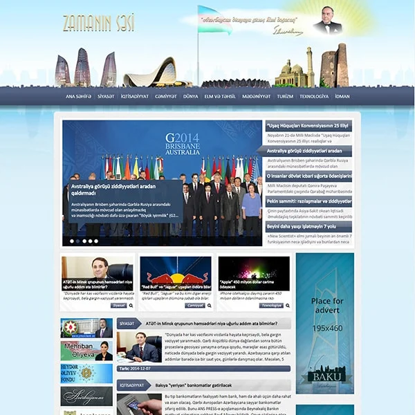 Zamanin Sesi website