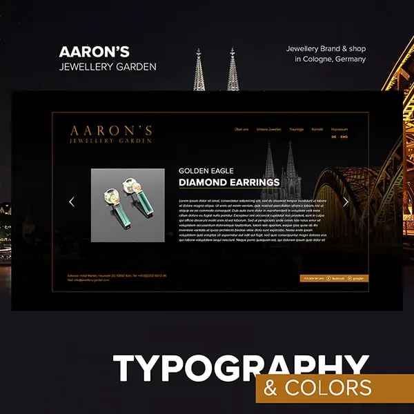 Jewellery Garden website